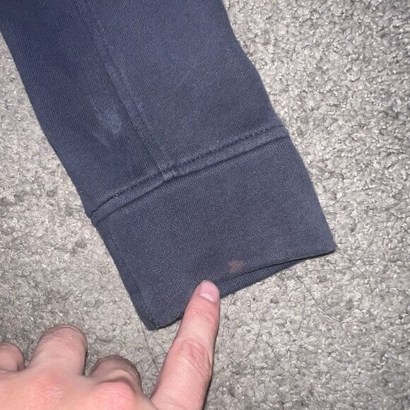 LULULEMON Womens BE TRUE Quilted Asymmetrical Zip Jacket NAVY BLUE size 6 - Picture 7 of 8